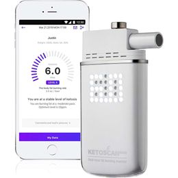 V2 KETOSCAN Mini Breath Ketometer: Monitor Ketosis Levels, Metabolism, Carbohydrate Intake, Ketogenic Diet & Fitness Tracker - Nutritional & Health Companion