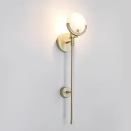Wall Lamp Engineering Designer Nordic Long Pole Postmodern Living Room Background Bedroom