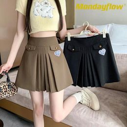 Gym Clothing Monday Flow Women's Breathable Golf Shorts Simple Lapel Casual Sportswear Classic Sports Skirts 2024