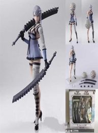 NieR Automata Anime Game Figure Kaine Sexy Girl Figure Joint Movable PVC Action Figure Toys Collection Model Doll Gifts 14cm C02206777927