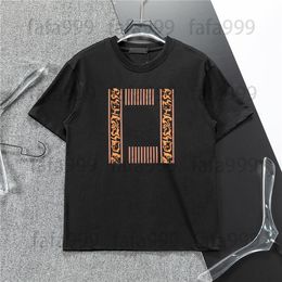 designer Mens T-Shirts tshirt Splicing Screw Cotton t shirt brand Summer tee luxury Classic letter printing simple geometry Colour loose europe clothing womens tops