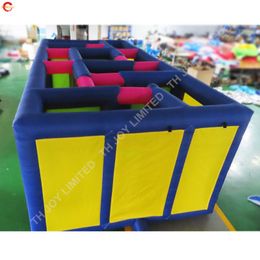 أنشطة مجانية في الهواء الطلق 6x3x2.2mh (20x10x7.2ft) مع لعبة Maze Sport المحمولة المنفخ المنفخ للأطفال