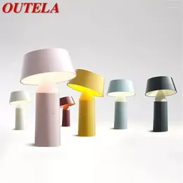 Table Lamps OUTELA Modern Lamp Fashionable Nordic Art Living Room Bedroom Children's LED Personality Originality Desk Light