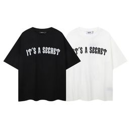 Letter Print Mens Designer T Shirt Brand Trapstar T Shirts Black White Tshirt Graphic Tee Loose Casual Tops Women Men Clothes 100% Cotton T-shirts Oversized S-XL