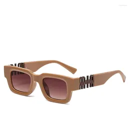 Sunglasses 2024 Retro Square Men Women Luxury Designer Sun Glasses Ins Male Vintage Shades UV400 Gafas De Sol