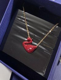 Iconic Crystal Necklace Alloy SWR AAA Moments Women for Fit Necklace Jewellery 062 Annajewel39214316897639