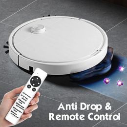 Household intelligent Robot Vacuum remote control 3 in 1 home sweeper 360 vacuum cleaner Wet dry Sweep mop 240408