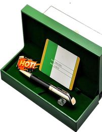 Cufflink Jewellery Cuff Green Gift Men Cufflinks Stationery Supplies Oblique Head Ballpoint Pen Good Box Sets3015986