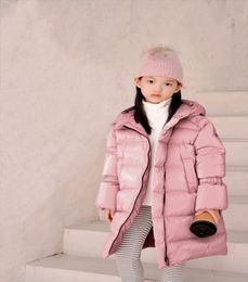 Kids Winter down coat with hooded Christmas Costumes For Children Clothing Girls Boys Snowsuit Outerwear Coats Long Parka Snow Wea8379654