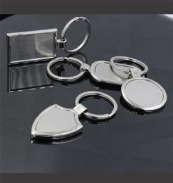 Stainless Steel Key Ring Metal Blank keychain new creative Advertising Custom LOGO Keyrings for promotion Gifts96 Q25647391