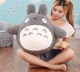 kawaii Japanese anime cat stuffed animal doll totoro pillow cushion plush toys for kids girls birthday gift home decoration 2204195380290