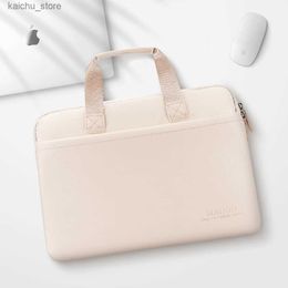 Other Computer Accessories Laptop Bag For MacBook Air 13 Case For Dell Asus HP 13 13.3 14 15.6 inch Waterproof Notebook Case Women Handbag Briefcase Y240418