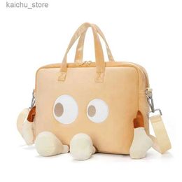 Other Computer Accessories Korean Cute Laptop Bag Case 13.3/13.6/14/15/15.6/16Inch For Macbook Air Pro Dell Acer Asus HP Computer Shoulder Handbag Y240418