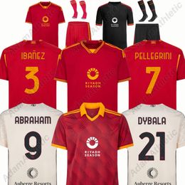 Maglia Giallorossi soccer jerseys 2023 roman Origins football shirt 23 24 kids kit men football shirts home away uniforms 23/24