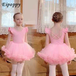 Stage Wear Children's Dance Clothes Women's Summer Sleeveless Toddler Dancing Performance Girls Grading Practise