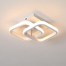 24 cm Ceiling Light LED Flush Mount Lights Metal Modern Style Painted Finishes