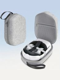 Cases Hard suitcase compatible with Oculus Quest 2 Basic/Elite VR game headphones and touch controller accessories