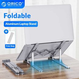 Other Computer Components ORICO Portable Laptop Stand Riser Foldable and Adjustable Laptop Stand Vertical Computer Stand 7 Angles Suitable for MacBook Tablets Y24