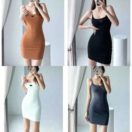 Clothing Woman Casual Short Sleeve Summer Womens Dress Camisole Skirt Outwear Slim Style with Budge Designer Lady Sexy Dresses A012 es