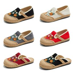 Donne casual Scarpe Gai Vintage Nero Blue Blue Flats Stagione Outdoor Casual