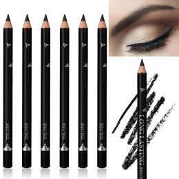 Enhancers 6pcs Eyebrow Eyeliner Pencils Makeup Waterproof Eye Brow Pen Longlasting Nice Colour Natural Black Brown Cosmetic Beauty Tools