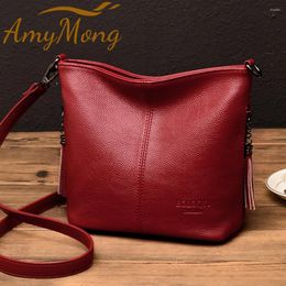 Shoulder Bags Summer Style Ladies Crossbody For Women 2024 Luxury Designer Handbag Soft Leather Waterproof Tote Bag Bolsa Female