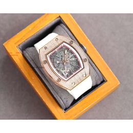 Rm010 Diamond Ladies' Scale Designer SUPERCLONE Rm010 Watches Milles Watches Mechanics Luxe Richa Skeleton Mens Luminous Montre 4003