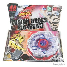 4D Beyblades B-X TOUPIE BURST BEYBLADE SPINNING TOP Metal Fusion Masters Kreis Cygnus 145WD BB124 STARTER SET - STARTER SET WITH LAUNCHER