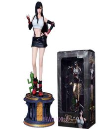 30cm Final Fantasy VII Tifa Anime Figure Tifa Lockhart PVC Action Figure Adult Collection Model Doll Toys AA2203111240940