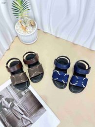 Brand baby Sandals Logo printing Kids shoes Cost Price Size 26-35 Including box summer Minimalist design girls boys Slippers 24April