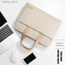 Other Computer Accessories laptop bag for Lenovo MacBook M1 M2 air 13.3 Huawei matebook 14inch computer bag 15.6 pro 15 Dell 13 sleeve handbag CASE Y240418
