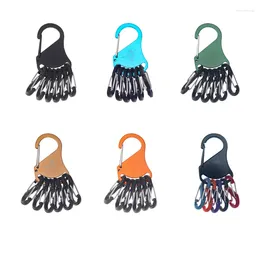 Party Decoration Outdoor Tent Creative Feet Multiple Mini Plastic S Keychains Storage Aluminium Mountaineering Buckles