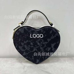 designer bag tote Bags Bag cooachs Old Flower Heart shaped Crossbody Womens Handbag 7QFZ