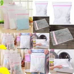 Sacchetti di lavanderia a maglie borse per lavanderia in poliestere per lavanderia a cestino per lavanderia a netto borse per la pulizia della casa accessori per la pulizia della casa accessori