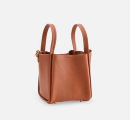 Evening Bucket bag Designer Luxury Fashion Women Songmont Medium Shopping basket Handbag Leather Shoulder Crossbody Bags song Purse99