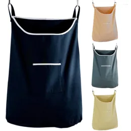 Storage Bags Large Capacity Hanging Laundry Bag Set Washing Clothes Basket Hamper Toys Bin Hanger