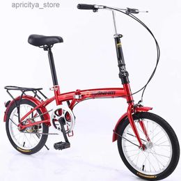 Bikes Outdoor commuter bike 16 men and women sing-speed cycling to work fa folding bike instead of walking light student bike L48