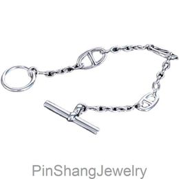 Designer H Home Bracelet Instagram Pig Nose OT Buckle Classic Small and Luxury Girl One Size 17 Jewellery Original Material Precision