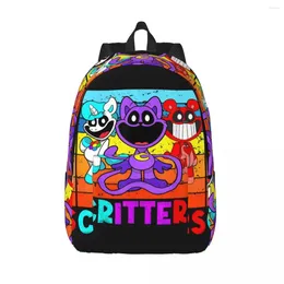 Backpack Funny Dogday Girl Animals Large Backpacks Polyester Streetwear School Bags Travel Colorful Rucksack