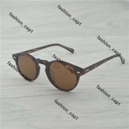 Oliver People Sunglasses Wholesale-Gregory Peck Brand Designer Men Women Sunglasses Olive Sunglasses Polarized Sung186 Retro Sun Glasses Oculos De Sol OV 5186 891