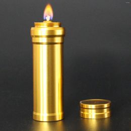 Bottles Metal Alcohol Lamp Multipurpose Burning Portable Burner Case For Hiking Travel Household Survival Tea Coffee Making