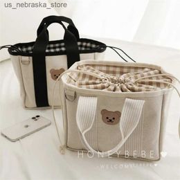 Diaper Bags Cute Bear Pregnant Women Bag Baby diaper di Q240418