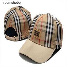 B hat baseball cap Baseball Cap Designer Hats Classic Knight Stripe Baseball Hat Outdoor Leisure Hat Embroidered Mens Womens Hat Summer Burbries hat Bur hat H7EO
