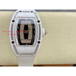 Lips Watches Aaaa Watch Womens Rm007 Richa Mechanical Automatic Ceramic Milles Movement Designer Personalised Rm07-01 Swiss Flame 308