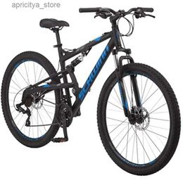Bikes S29 Mens and Womens Mountain Bike 29-Inch Wheels Aluminium Frame Dual-Suspension Mechanical Disc Brakes L48