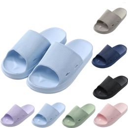 Slippers Bathroom Solid Women Home Shoes EVA Lightweight Non-slip Smell Proof Flat Couple Comfortable Simple