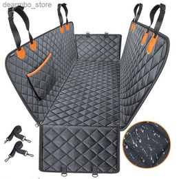 Dog Carrier Do Car Seat Cover Waterproof Pet Do Carriers Travel Mat Hammock For Small Medium Lare Dos Car Rear Back Seat Safety Pad L49