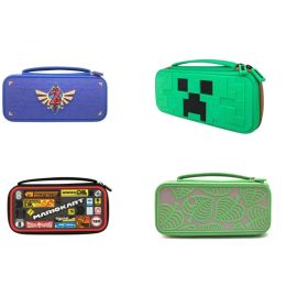 Cases Portable Shockproof Silica Gel Case For Nintendo Switch Oled Storage Bag Hand Carrying Zipper Case For Nintendo Switch