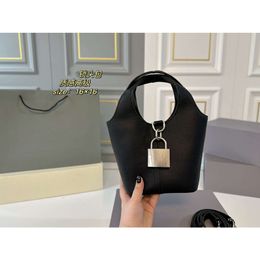 Designer Bag Tote Bag Fashion Bucket Bag Plain Black Orange Gray White Lock Bags CYX041702