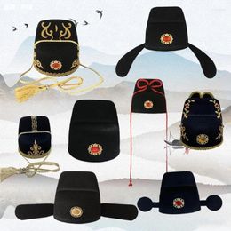 Berets Chinese Culture Authentic Official Hat Designed For Discerning Adult/Kids Appreciate Heritages And Tradition Cosplay